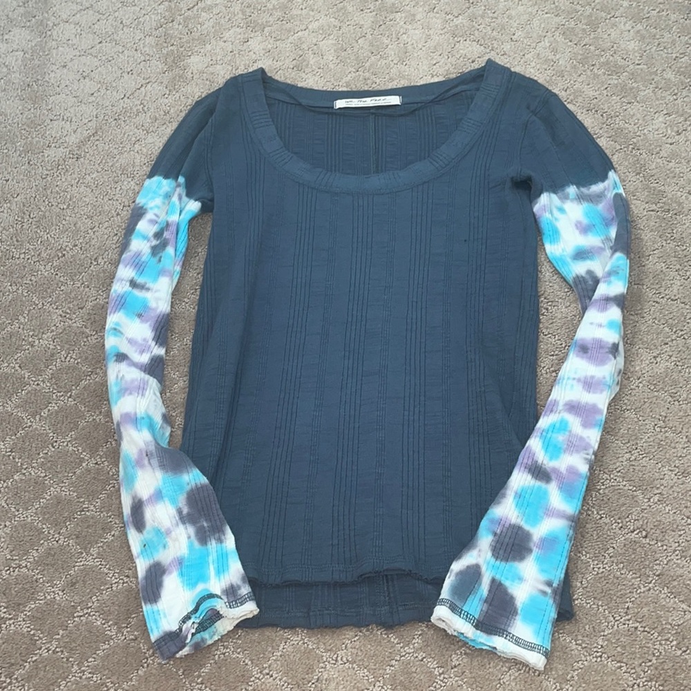 FREE PEOPLE TYE DYE LONG SLEEVE